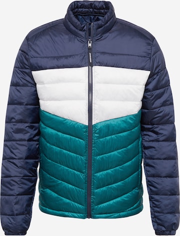 Veste mi-saison 'HERO' JACK & JONES en vert : devant