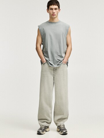 Pull&Bear Shirt in Grey
