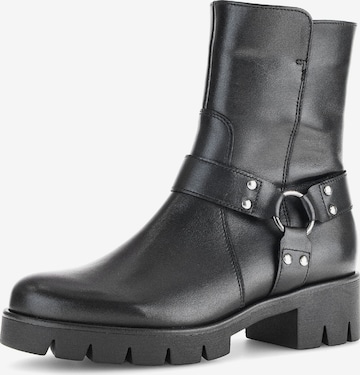 Boots GABOR en noir : devant