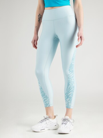 PUMA Skinny Sportbroek in Groen: voorkant