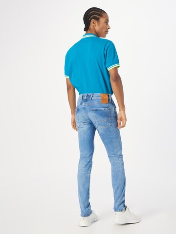 REPLAY Regular Jeans 'Anbass' i blå: forside