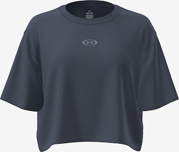UNDER ARMOUR Functioneel shirt 'Center' in Grijs: voorkant