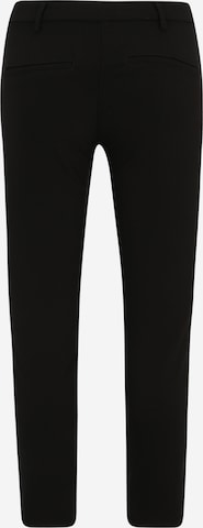 Pieces Petite Slimfit Chino kalhoty – černá