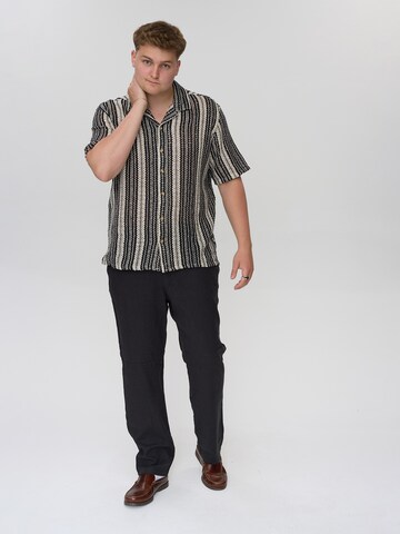 Dxnmxrk Loosefit Broek 'DXGaston' in Zwart