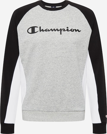 Bluză de molton de la Champion Authentic Athletic Apparel pe gri: față