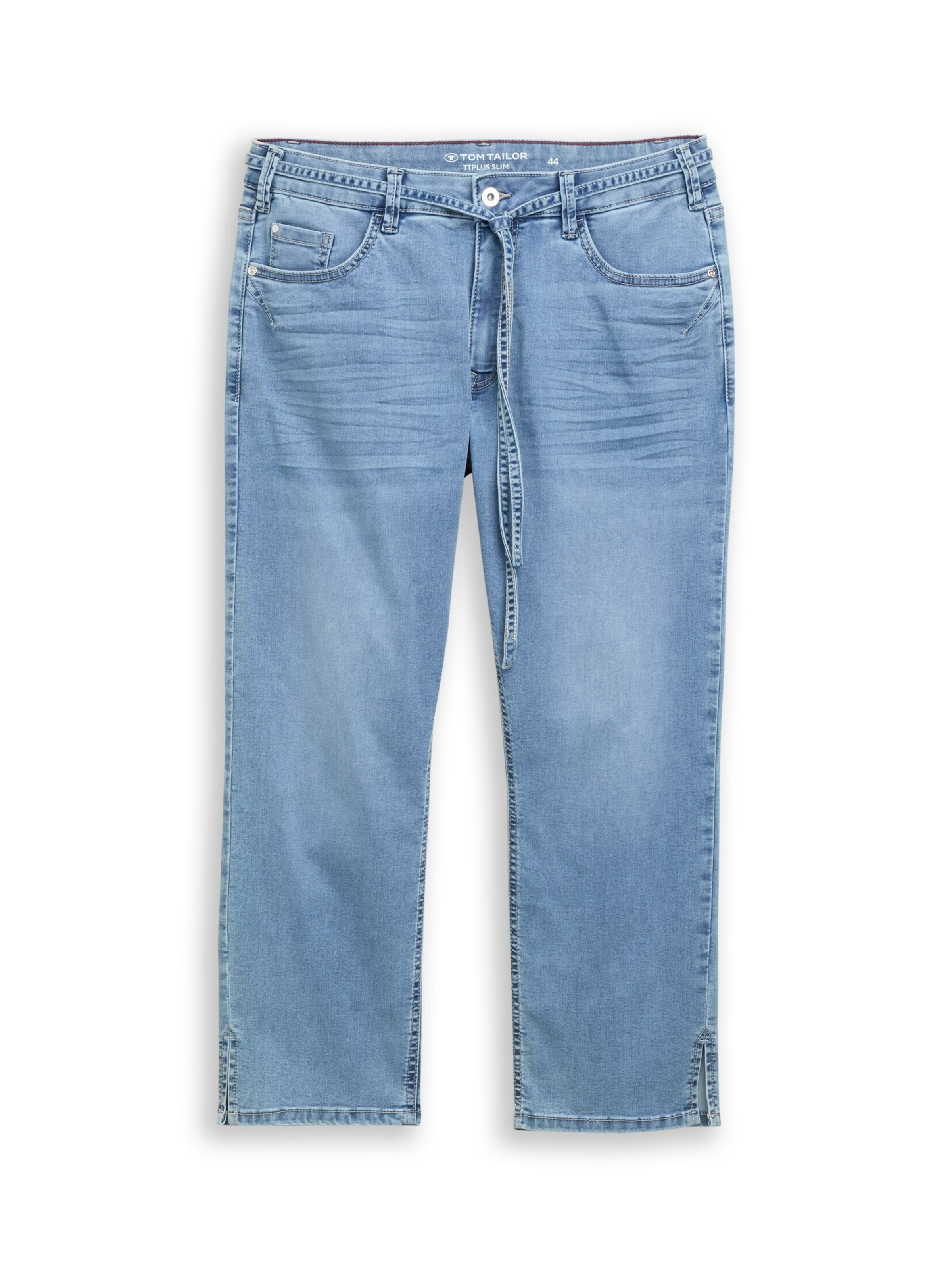 Tom Tailor Women + Slimfit Jeans 'Lene' in Blauw: voorkant