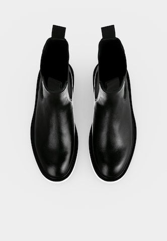 Ghete chelsea de la Calvin Klein pe negru