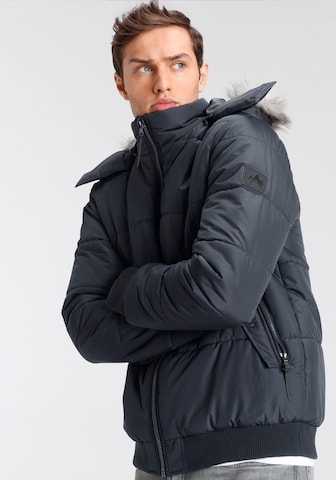 ALPENBLITZ Performance Jacket in Blue: front