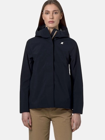 K-Way - Chaqueta de entretiempo 'K-WAY MADALINA BONDED JERSEY GIUBBINO' en azul