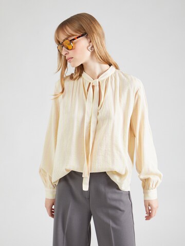 Part Two Blouse 'Epoke' in Geel: voorkant