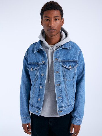 Dr. Denim Between-season jacket 'Joey' in Blue: front