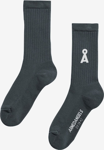Chaussettes 'SAAMUS BOLD' ARMEDANGELS en gris : devant