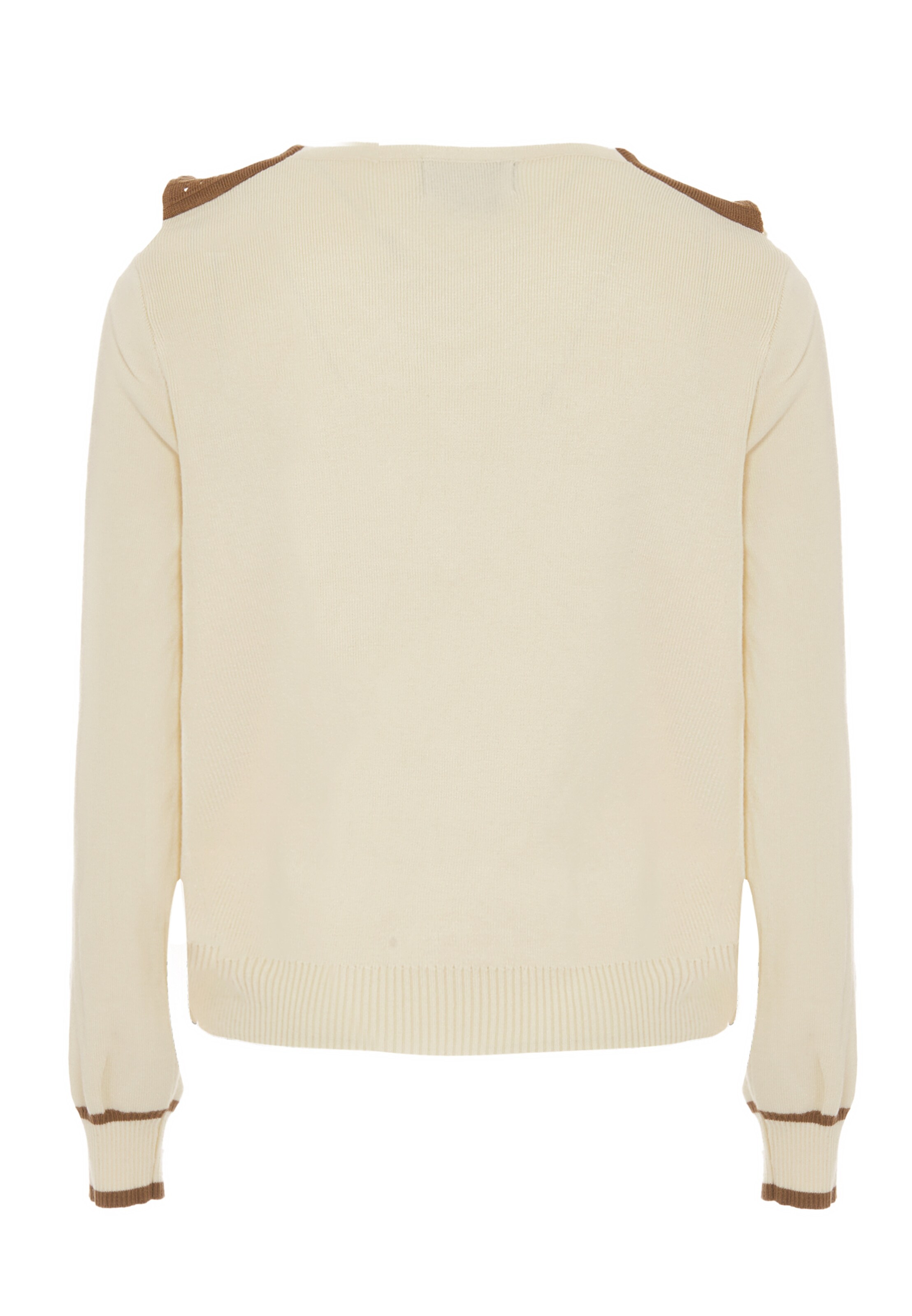 NAEMI Pullover in Beige