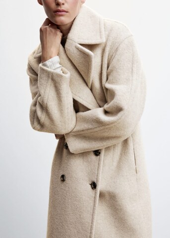 MANGO Between-Seasons Coat 'Habana' in Grey