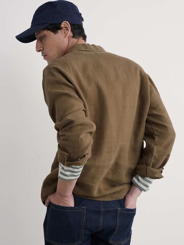 Regular fit Maglietta 'Artist's' di Seasalt Cornwall in marrone