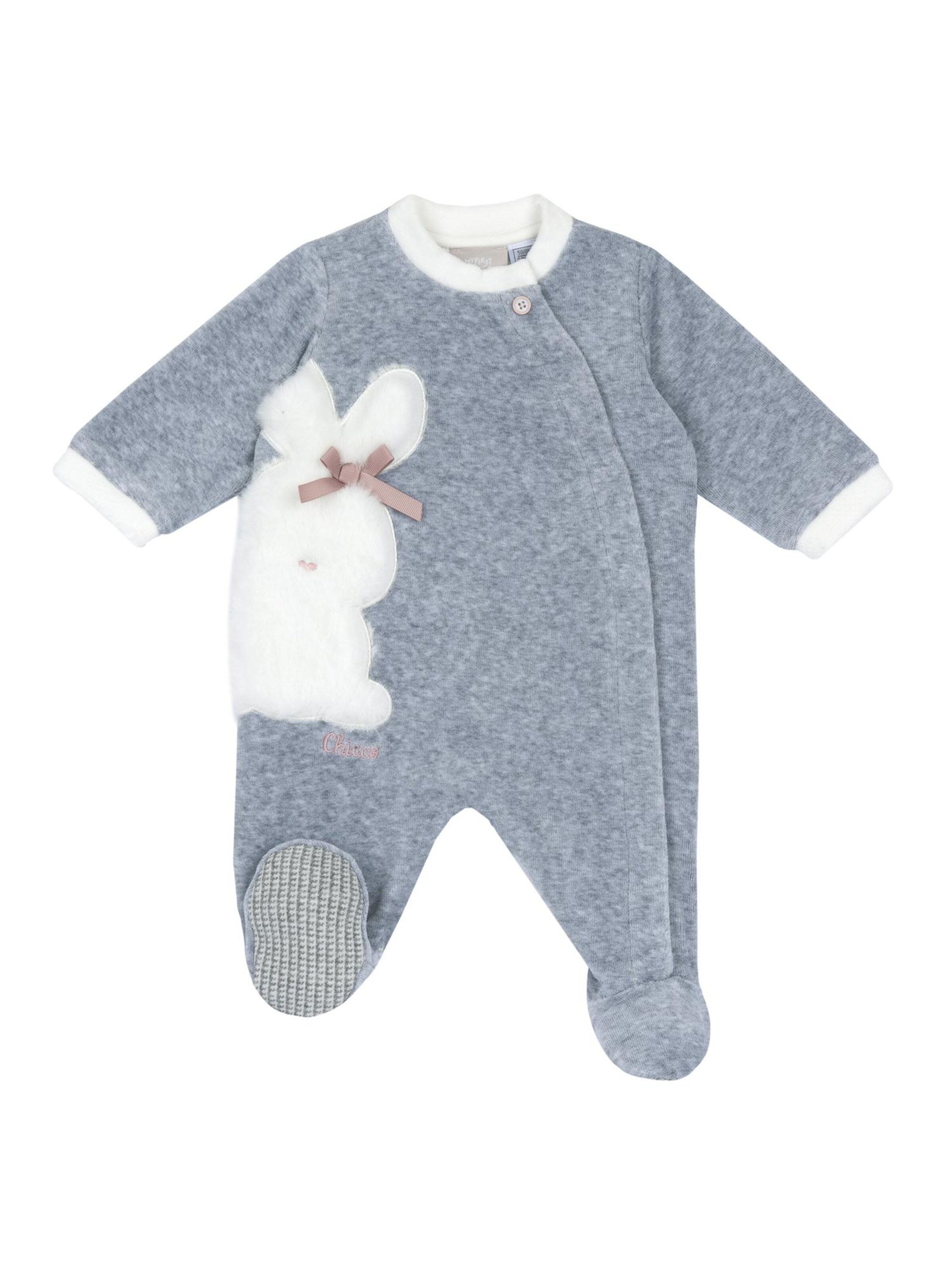 Chicco Overal – šedá: přední strana
