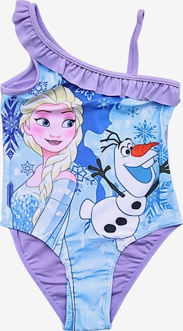 Disney Frozen Swimsuit in Purple: front