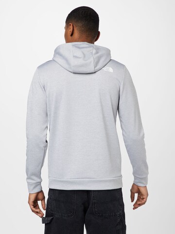 THE NORTH FACE Αθλητική μπλούζα φούτερ 'M REAXION FLEECE P/O HOODIE  - EU' σε γκρι