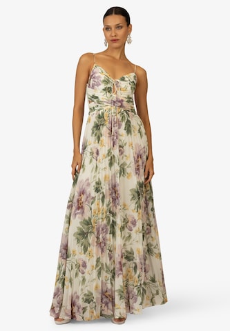 Robe de soirée Kraimod en vert : devant