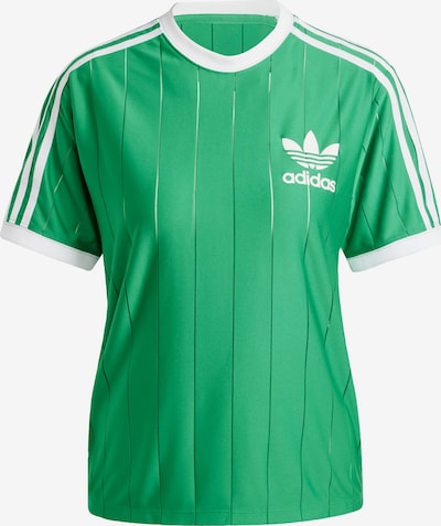 ADIDAS ORIGINALS T-Shirt 'Adicolor' in grün / weiß, Produktansicht