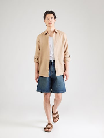 Coupe regular Chemise SCOTCH & SODA en beige