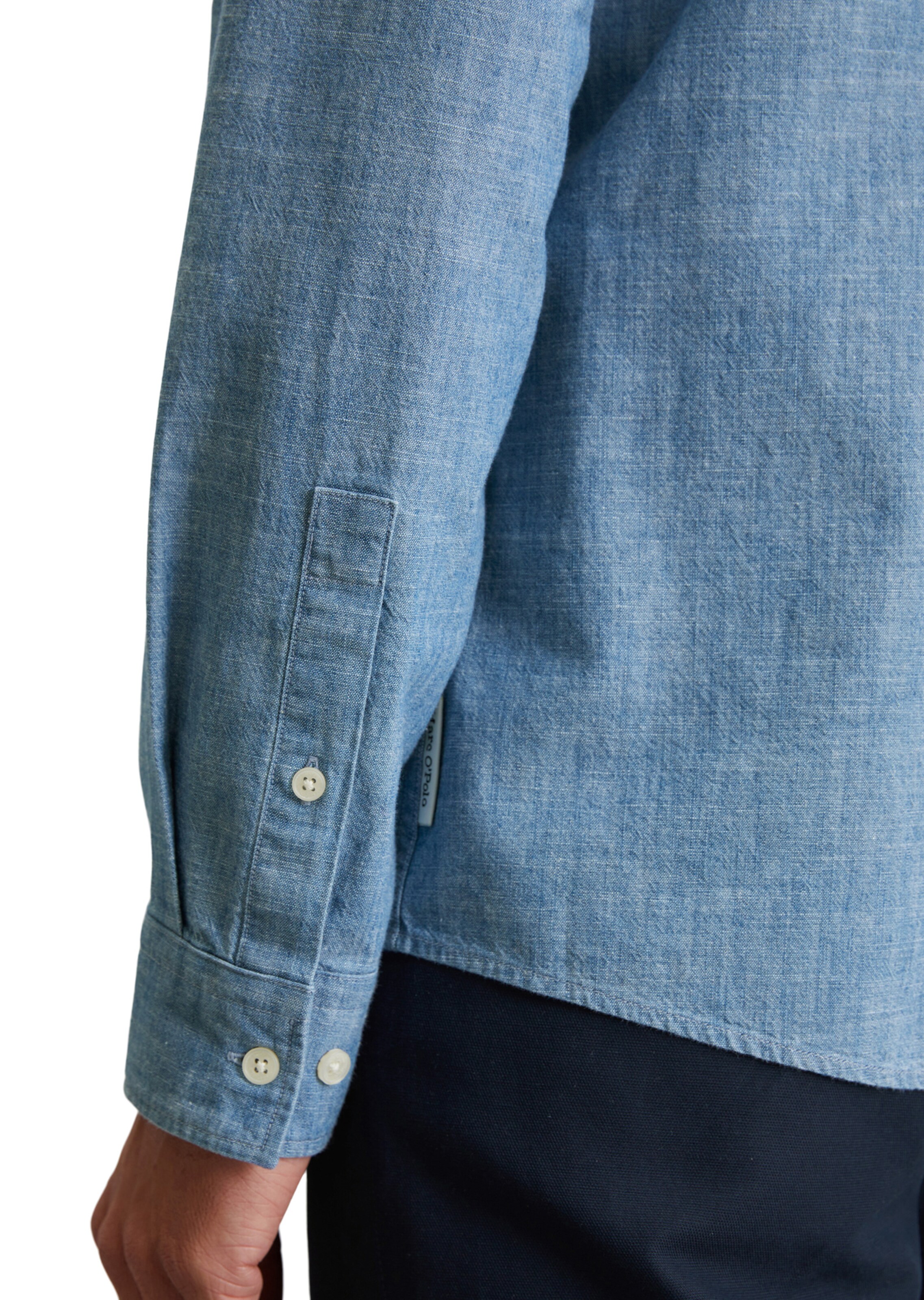 Marc O'Polo Regular Fit Hemd in Blau