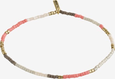 Pilgrim Bracelet 'Alison' en or / rose / argent / blanc cassé, Vue avec produit