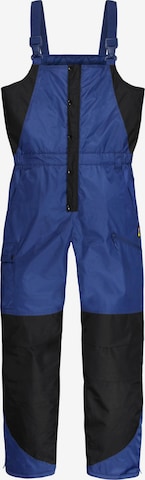 Regular Pantalon outdoor 'Peak' normani en bleu : devant