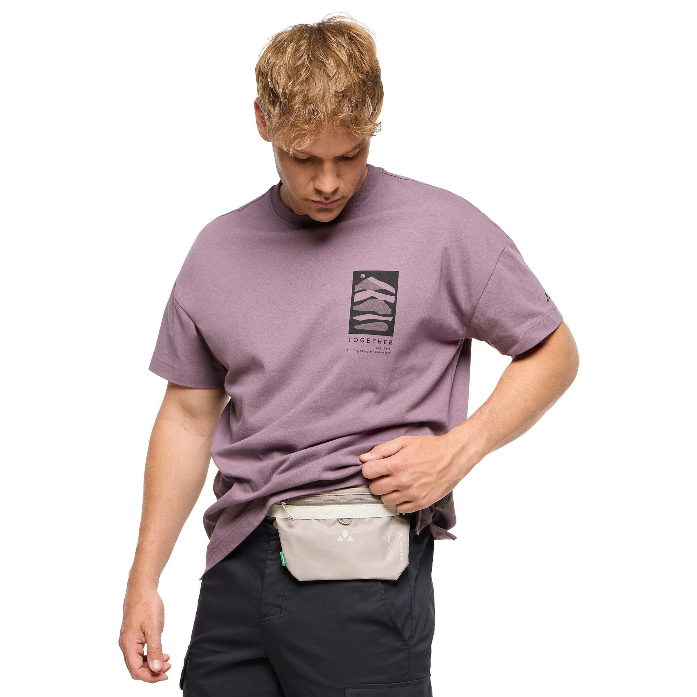 Marsupio 'Jackpot' di VAUDE in beige: frontale