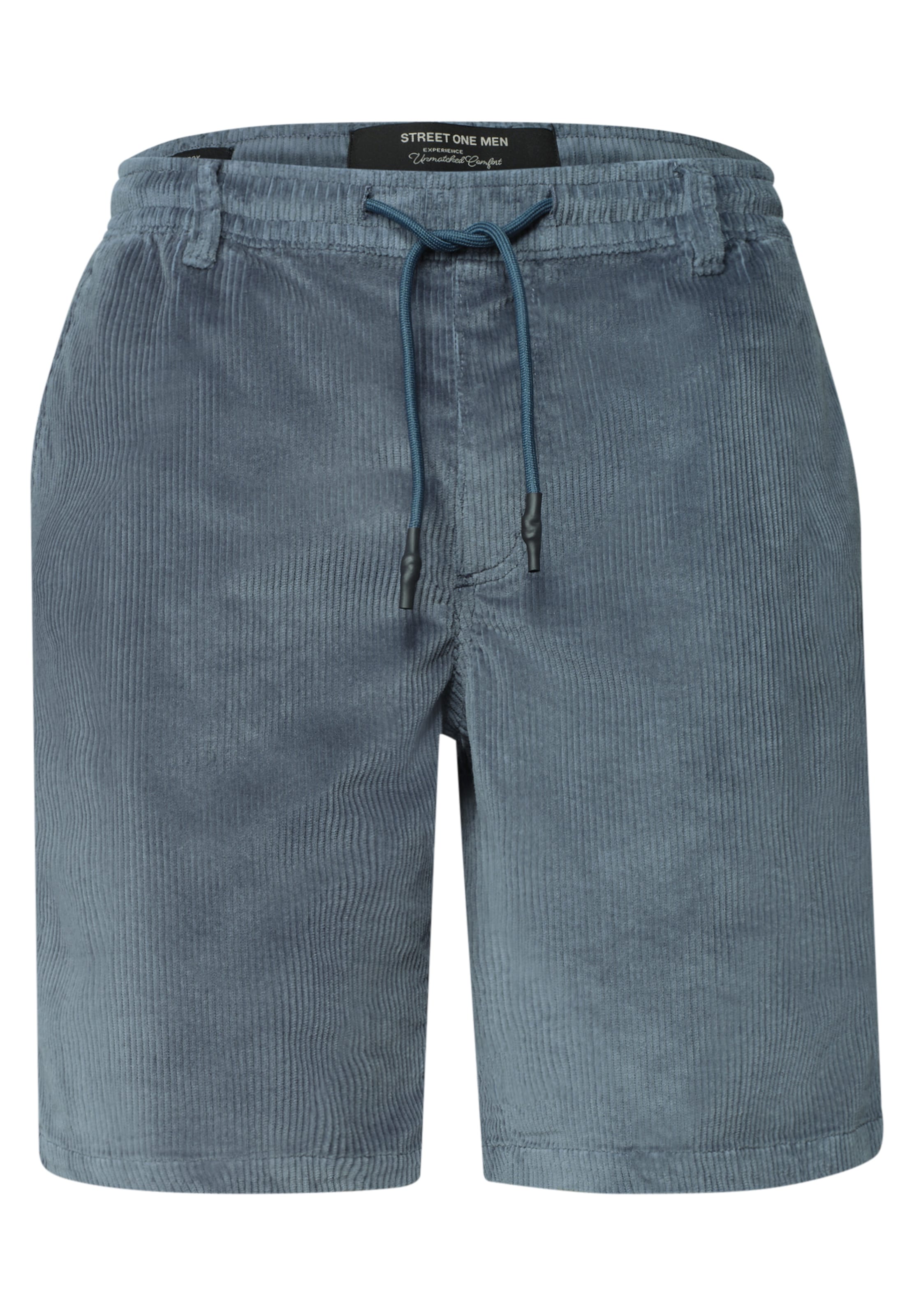 Street One MEN Regular Chino Pants in Blue: front