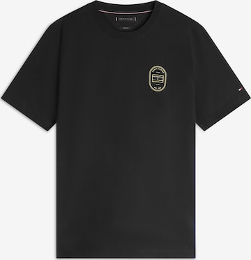 TOMMY HILFIGER T-Shirt 'BRAND LOVE' in Schwarz: Vorderseite
