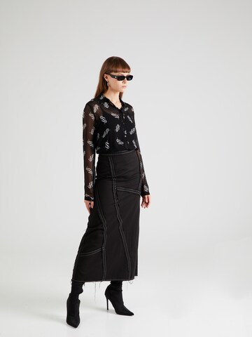 Fit confort Chemisier ARMANI EXCHANGE en noir