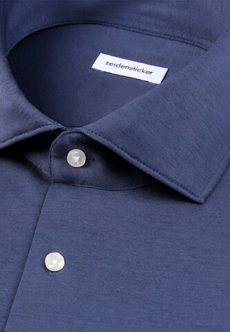 SEIDENSTICKER Slim fit Business shirt in Grey
