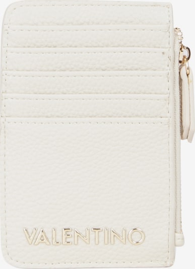 Dėklas iš VALENTINO, spalva – nebalintos drobės spalva / Auksas, Prekių apžvalga