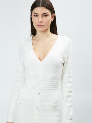 Influencer Knit dress in White