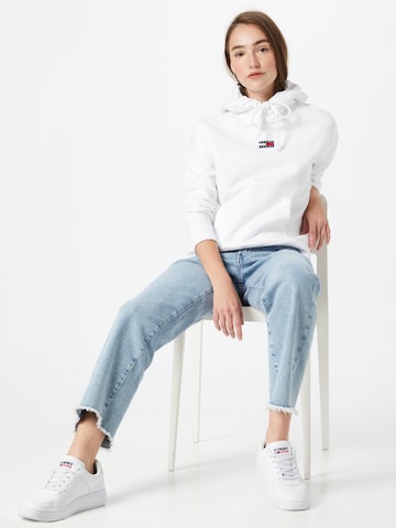 Tommy Jeans Sweatshirt i vit