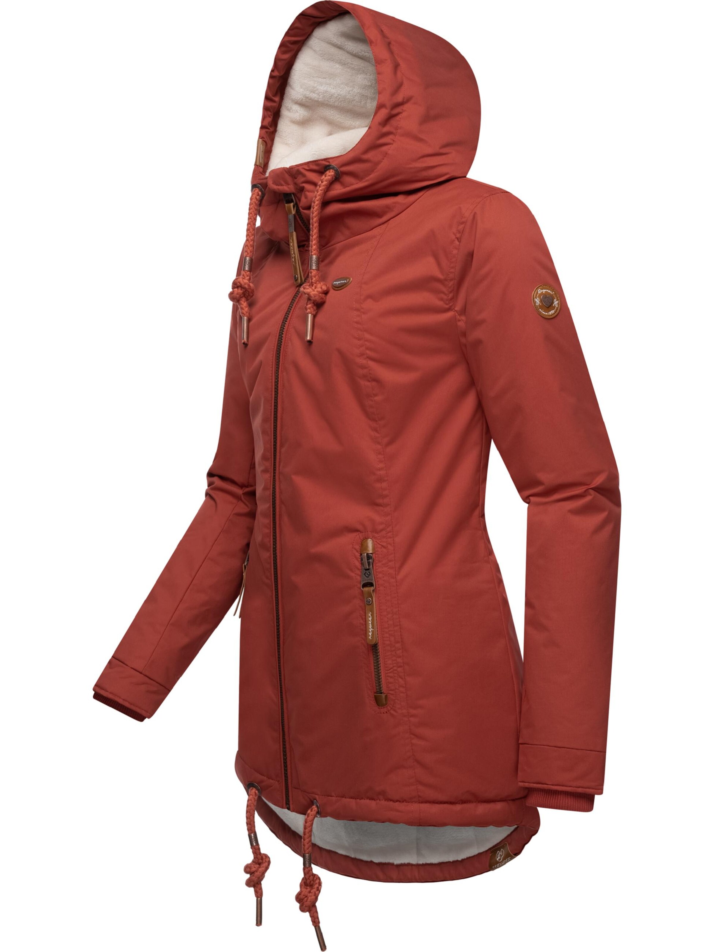 Veste d’hiver 'Zuzka' Ragwear en rouge