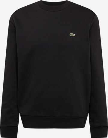 LACOSTE Sweatshirt in Zwart: voorkant