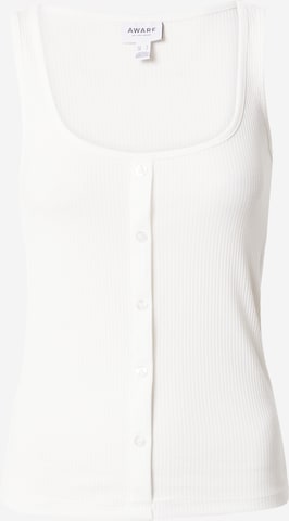 Aware - Top 'FLORENTINA' en blanco: frente