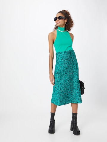 Rut & Circle Skirt 'ELLI' in Green