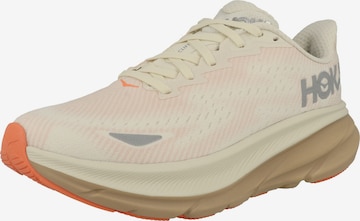 HOKA Loopschoen 'Clifton 9' in Beige: voorkant