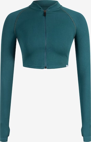 Smilodox Trainingsjack ' Harly ' in Groen: voorkant