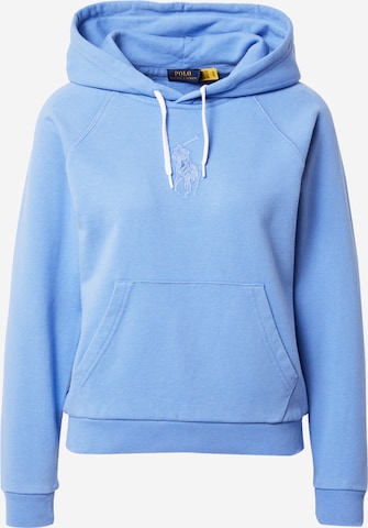 Sweat-shirt Polo Ralph Lauren en bleu : devant