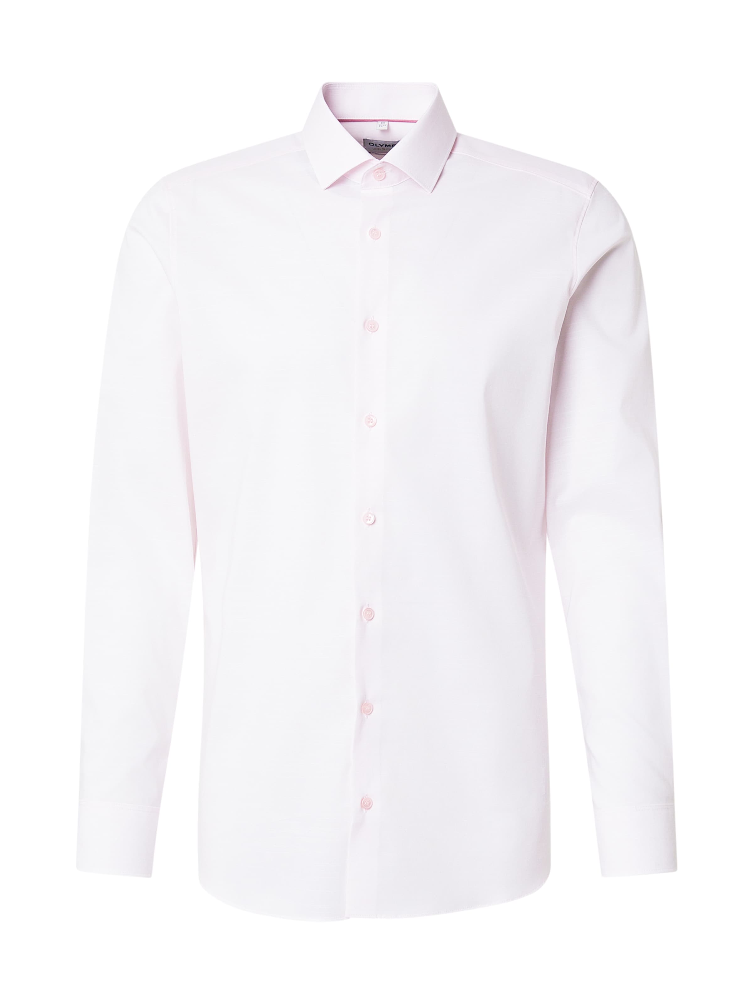 OLYMP - Camisa clássica em rosa: frente