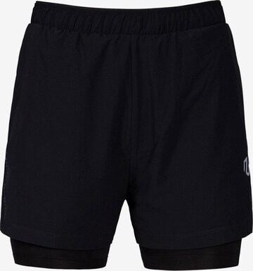 MOROTAI Skinny Sportovní kalhoty ' Kansei Shorts ' – černá: přední strana