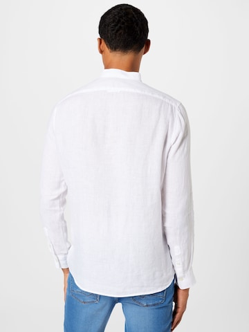 DRYKORN - Ajuste estrecho Camisa 'Tarok' en blanco