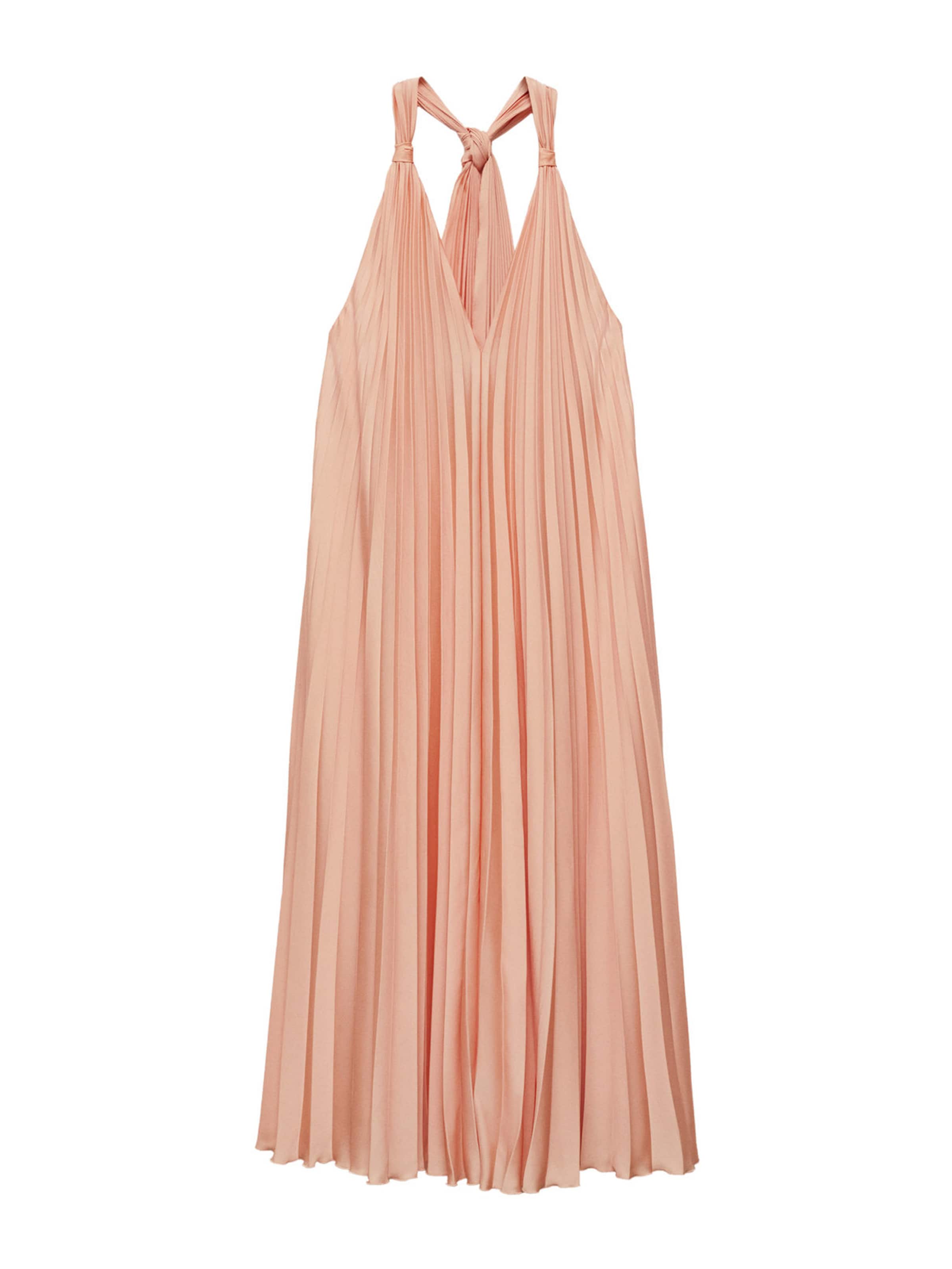 MANGO Šaty 'Salmon' - Oranžová: predná strana