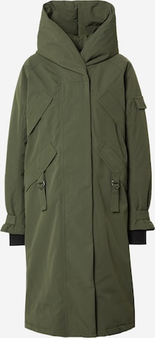 Didriksons Raincoat in Green: front