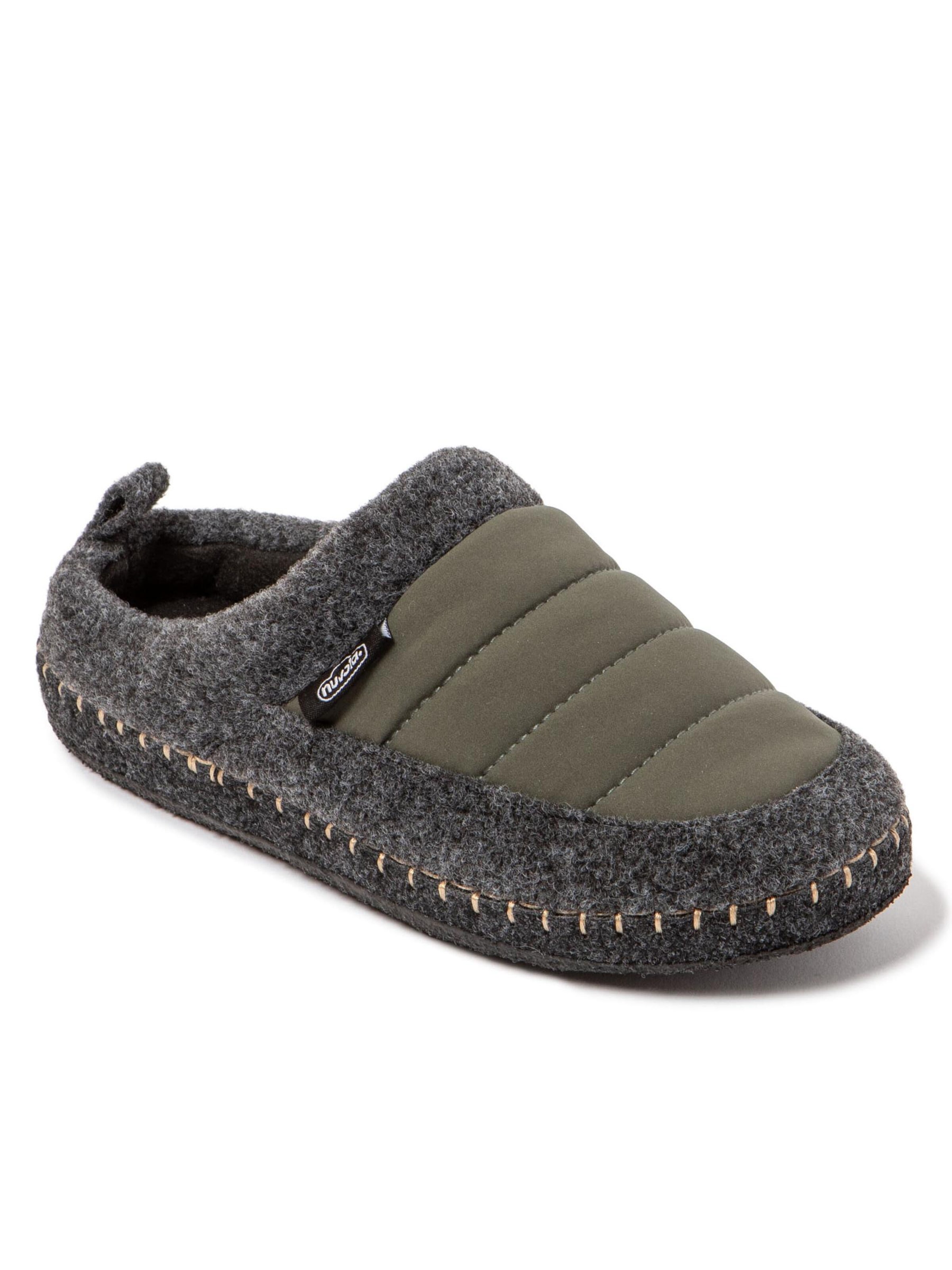 Nuvola. - Zapatillas de casa 'Zueco New Wool' en verde