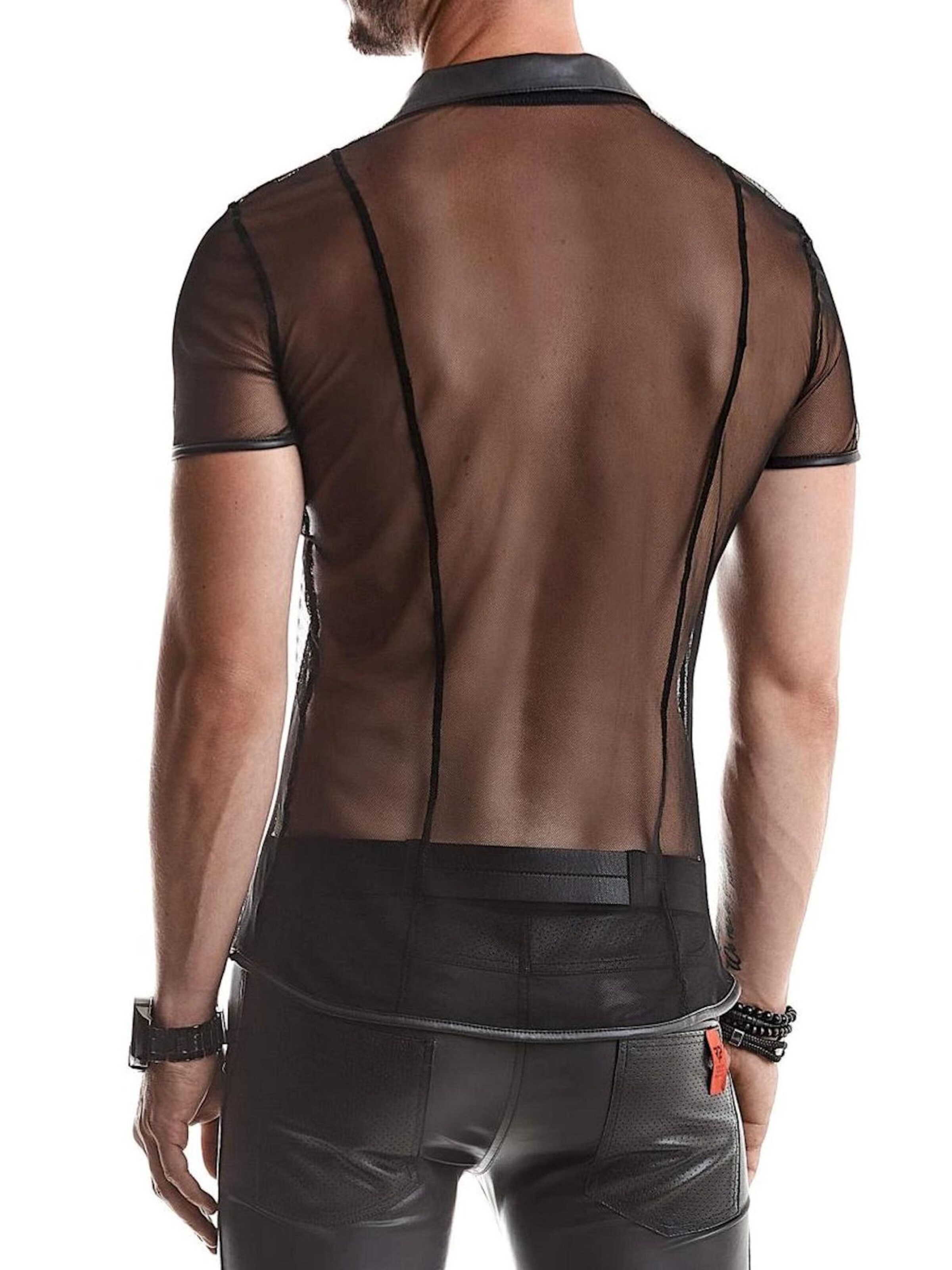 Regnes Fetish Planet Shirt 'Roberto' in Black